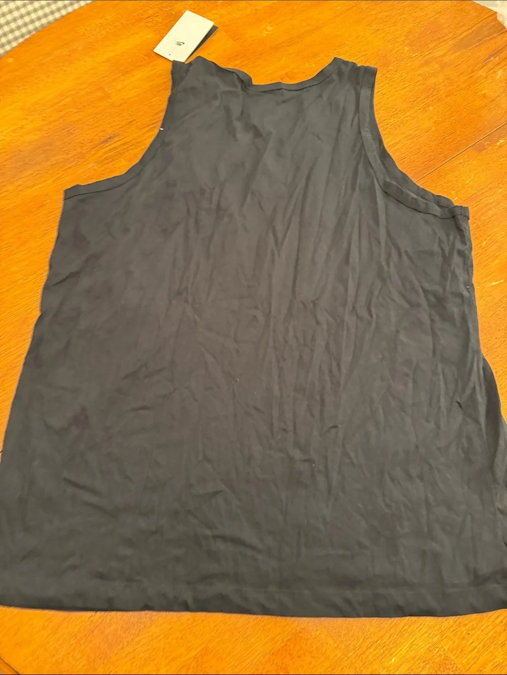 Nike Black Tank with Multicolor Circular Graphic xl